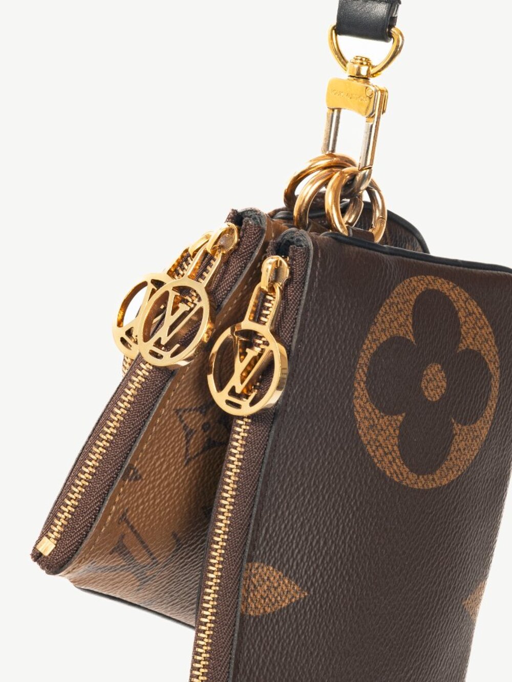 Louis Vuitton Monogram & Monogram Reverse Canvas Trio Pouch - Picture 4 of 14